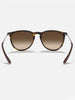 Ray Ban Erika Matte Havana/Brown Gradient Sunglasses