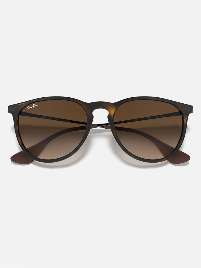 Ray Ban Erika Matte Havana/Brown Gradient Sunglasses | MATTE HAVANA/BROWN GRADIENT