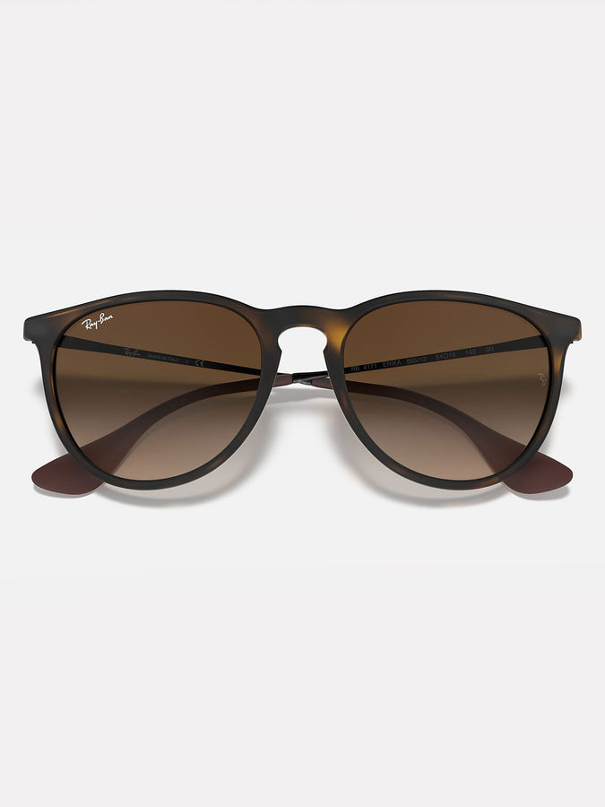 Ray-Ban Erika Matte Havana/Brown Grad Sunglasses | MATTE HAVANA/BROWN GRADIENT