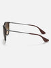 Ray Ban Erika Matte Havana/Brown Gradient Sunglasses