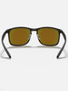 Ray-Ban RB4264 Matte Black/Blue Mirror Polarized Sunglasses