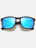 Ray-Ban RB4264 Matte Black/Blue Mirror Polarized Sunglasses