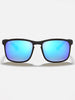 Ray-Ban RB4264 Matte Black/Blue Mirror Polarized Sunglasses