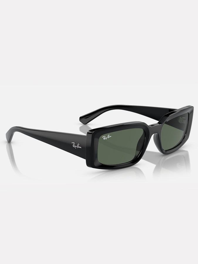 Ray-Ban Kiliane Polished Black/Dark Green Sunglasses | POLISHED BLACK/DARK GREEN