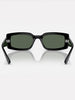 Ray-Ban Kiliane Polished Black/Dark Green Sunglasses