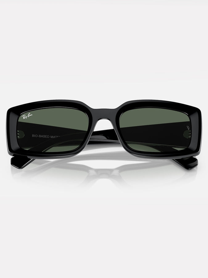 Ray-Ban Kiliane Polished Black/Dark Green Sunglasses | POLISHED BLACK/DARK GREEN