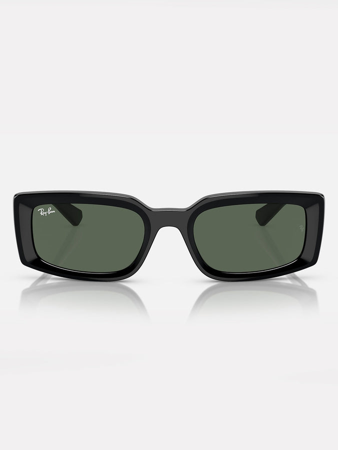 Ray-Ban Kiliane Polished Black/Dark Green Sunglasses | POLISHED BLACK/DARK GREEN