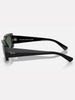 Ray-Ban Kiliane Polished Black/Dark Green Sunglasses