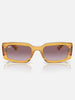Ray Ban 2024 Kiliane Transparent Yellow/Violet Gradient Sunglasses