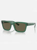 Ray-Ban Warren Bio-Based Transparent Green/Brown Sunglasses