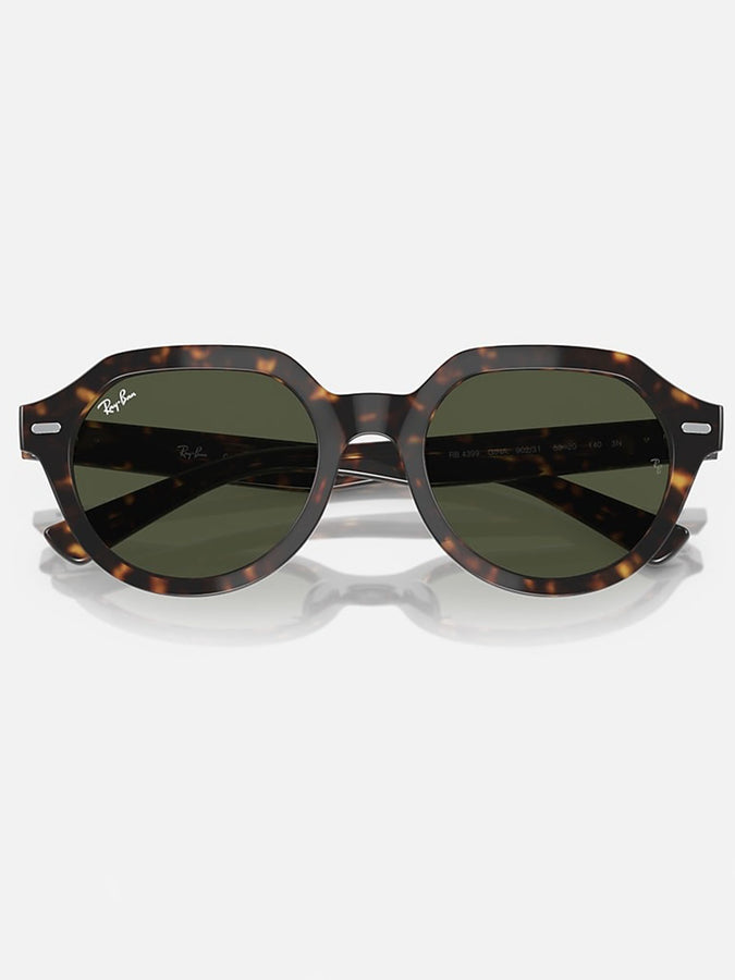 Ray Ban 2024 Gina Havana/Green Classic Sunglasses | HAVANA/GREEN