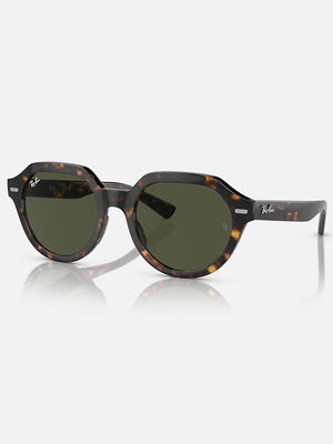 Ray Ban 2024 Gina Havana/Green Classic Sunglasses