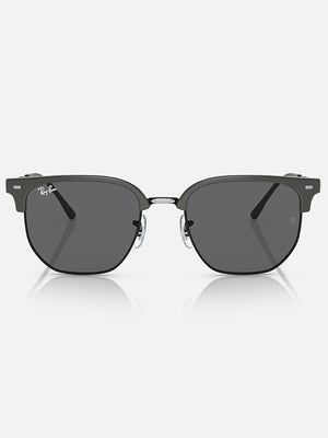 Ray Ban 2024 New Clubmaster Grey On Black/Grey Classic Sunglasses