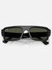 Ray Ban Lukas Polished Black/Green Sunglasses