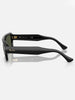 Ray Ban Lukas Polished Black/Green Sunglasses