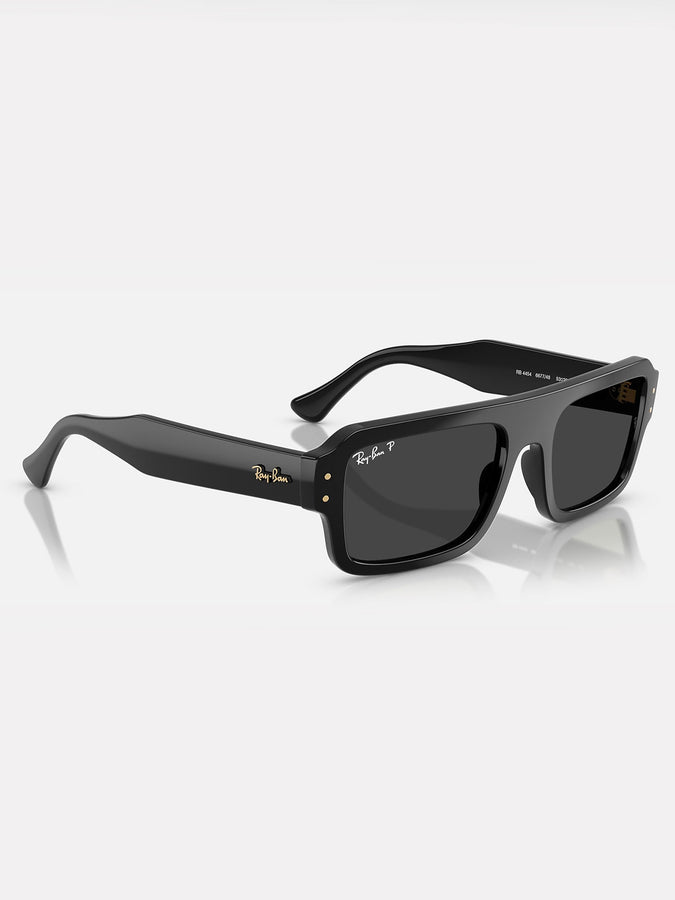 Ray-Ban Flacko Polished Black/Black Polarized Sunglasses | POLISHED BLACK/BLACK