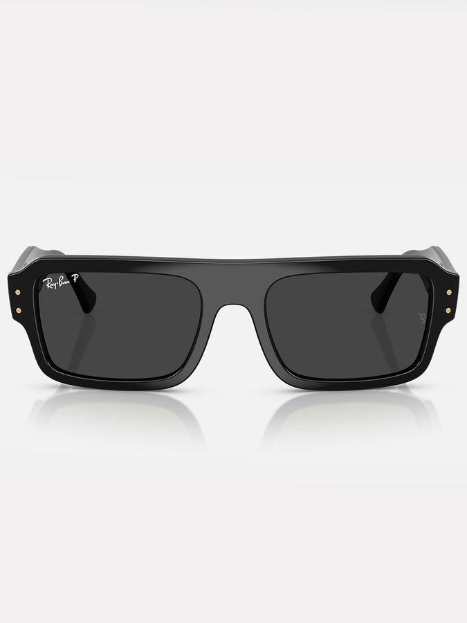 Ray-Ban Flacko Polished Black/Black Polarized Sunglasses | POLISHED BLACK/BLACK