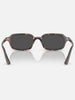 Ray Ban Zuri Bio-Based Havana/Dark Grey Sunglasses