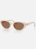 Ray-Ban RB4457 Bio-Based Opal Beige/Dark Brown Sunglasses
