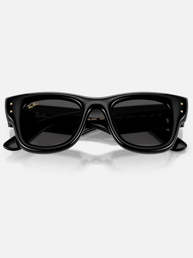 Ray-Ban x Asap Rocky Wayfarer Puffer Black/Black Sunglasses | BLACK/ULTRA BLACK