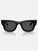 Ray-Ban x Asap Rocky Wayfarer Puffer Black/Black Sunglasses