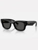 Ray-Ban x Asap Rocky Wayfarer Puffer Black/Black Sunglasses