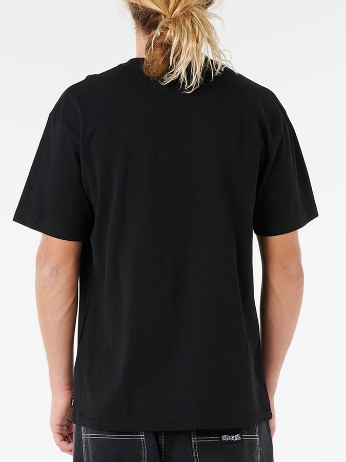 Rip Curl Archive Goth Embroidery T-Shirt Holiday 2025 | BLACK (0090)