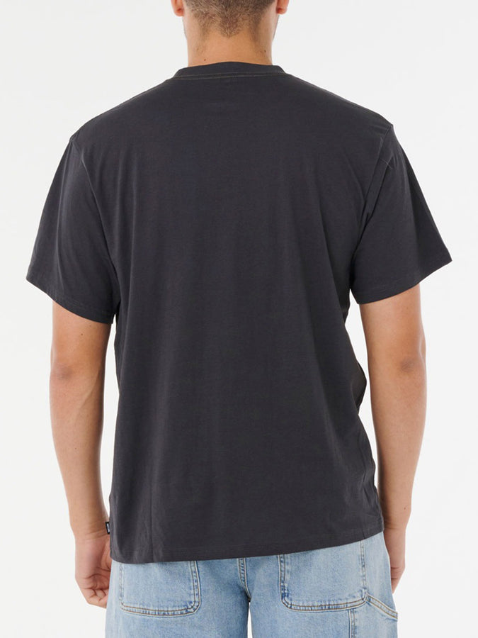 Rip Curl Pill Icon T-Shirt Fall 2025 | WASHED BLACK (8264)