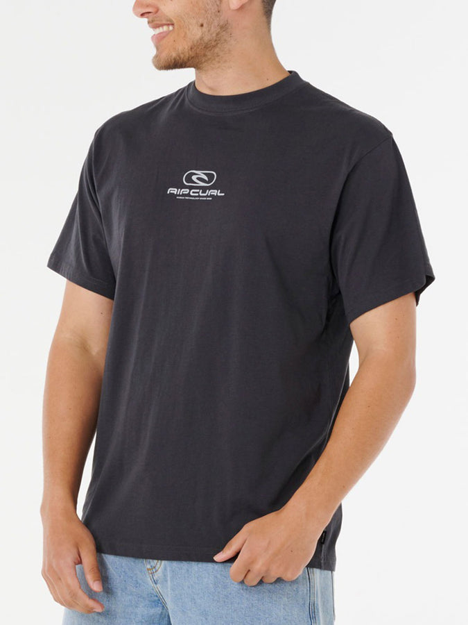Rip Curl Pill Icon T-Shirt Fall 2025 | WASHED BLACK (8264)