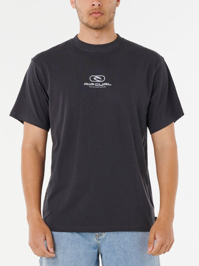 Rip Curl Pill Icon T-Shirt Fall 2025 | WASHED BLACK (8264)