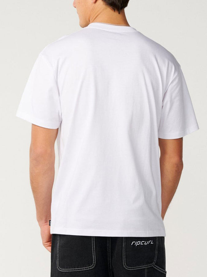 Rip Curl Rip Script Icon T-Shirt Fall 2026 | WHITE (1000)