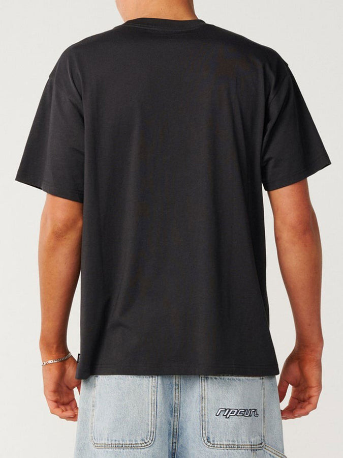 Rip Curl Rip Script Icon T-Shirt Fall 2026 | WASHED BLACK (8264)