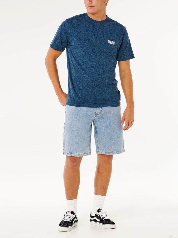 Rip Curl Easy Embroid T-Shirt Spring 2026 | NAVY MARLE (3277)