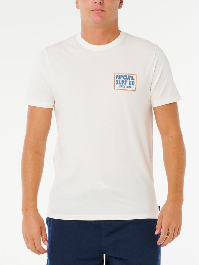 Rip Curl Pacific Rinse Sunrise T-Shirt Spring 2026 | BONE (3021)