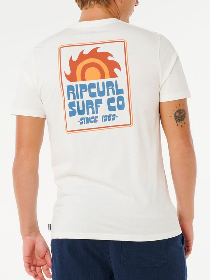 Rip Curl Pacific Rinse Sunrise T-Shirt Spring 2026 | BONE (3021)
