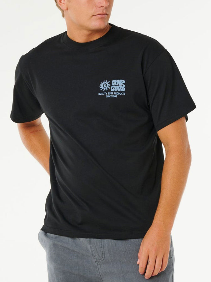 Rip Curl Pacific Rinse Glass Off T-Shirt | BLACK (0090)