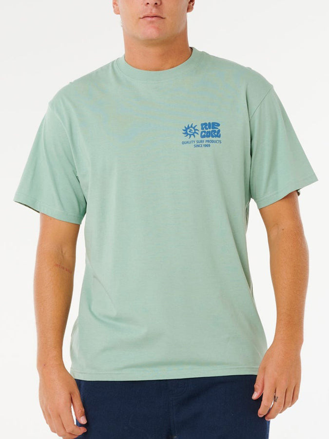Rip Curl Pacific Rinse Glass Off T-Shirt | ALOE (3237)