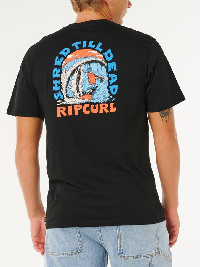 Rip Curl Shred Til T-Shirt Spring 2026 | BLACK (0090)