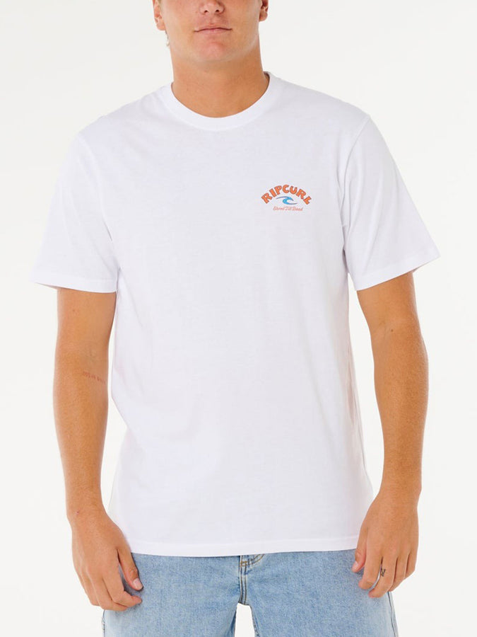 Rip Curl Shred Til T-Shirt Spring 2026 | WHITE (1000)