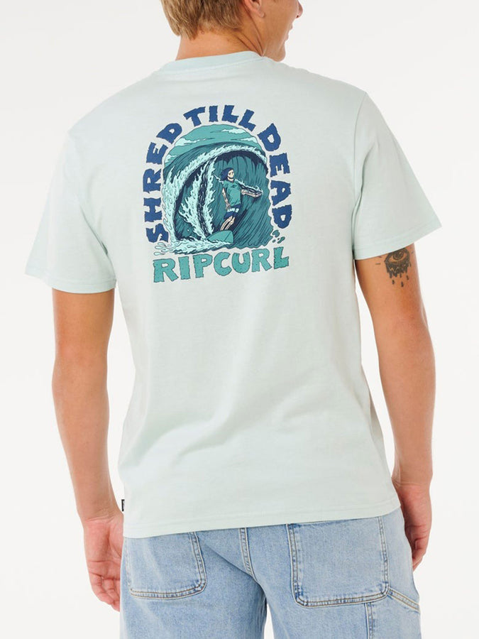 Rip Curl Shred Til T-Shirt Spring 2026 | SPRAY GREEN (2369)