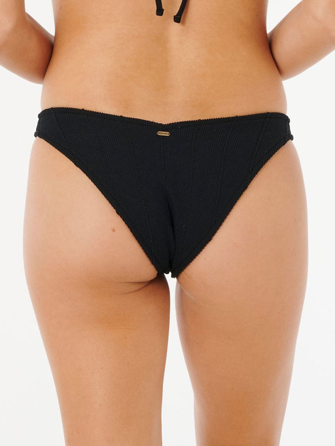 Rip Curl Vibe Surf High Cheeky Bikini Bottom Spring 2026 | BLACK (0090)