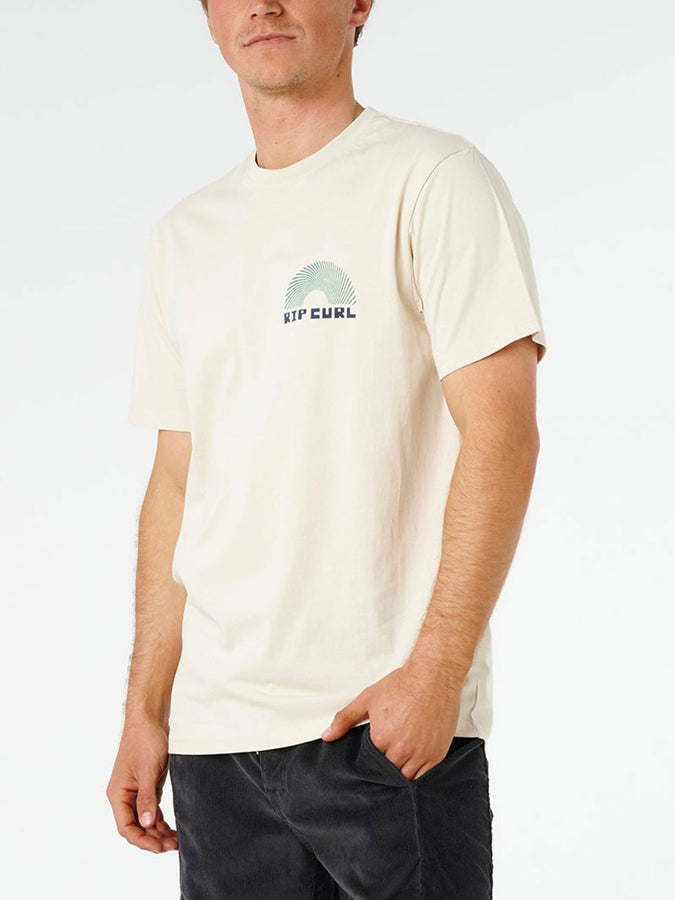 Rip Curl AOTS Rising T-Shirt Summer 2026 | VINTAGE WHITE (8861)