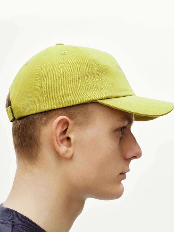Pas Normal Studios Off-Race Cotton Hat Spring 2026 | MOSS GREEN