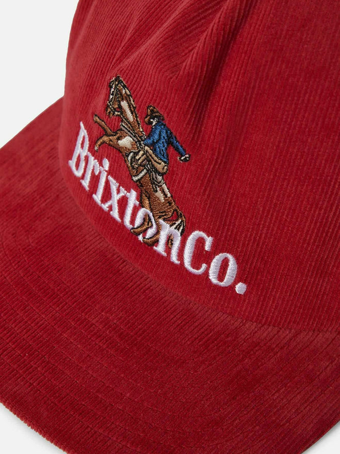 Brixton Inwood Snapback Hat | RED