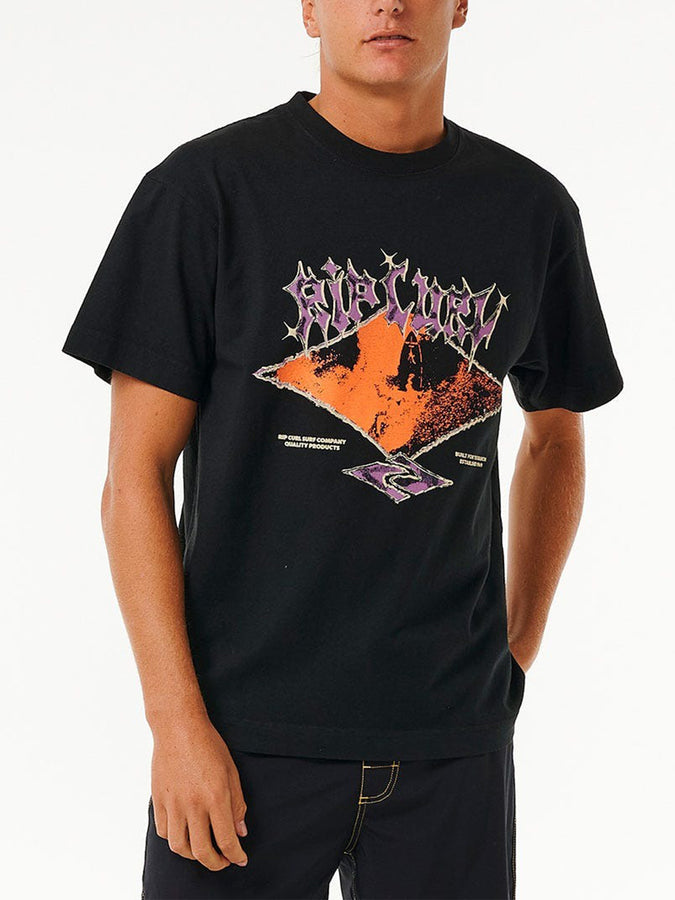 Rip Curl QSP Metal Core T-Shirt Spring 2024 | BLACK (0090)