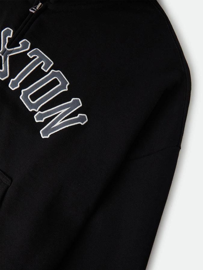 Brixton Dugout Zip Hoodie Fall 2026 | BLACK/GREY