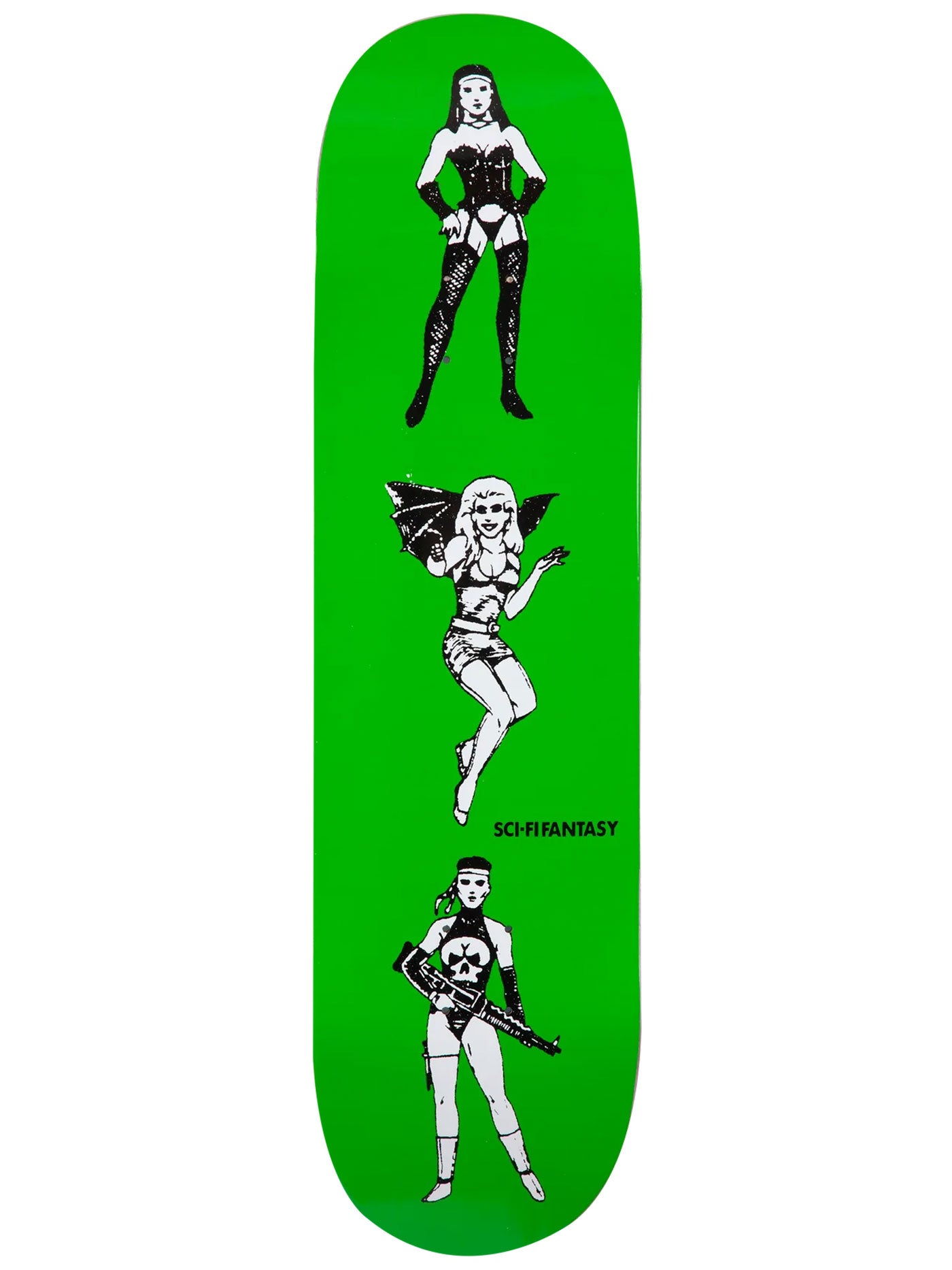 Sci-Fi Fantasy Macho Women 8.0 & 8.75 Skateboard Deck
