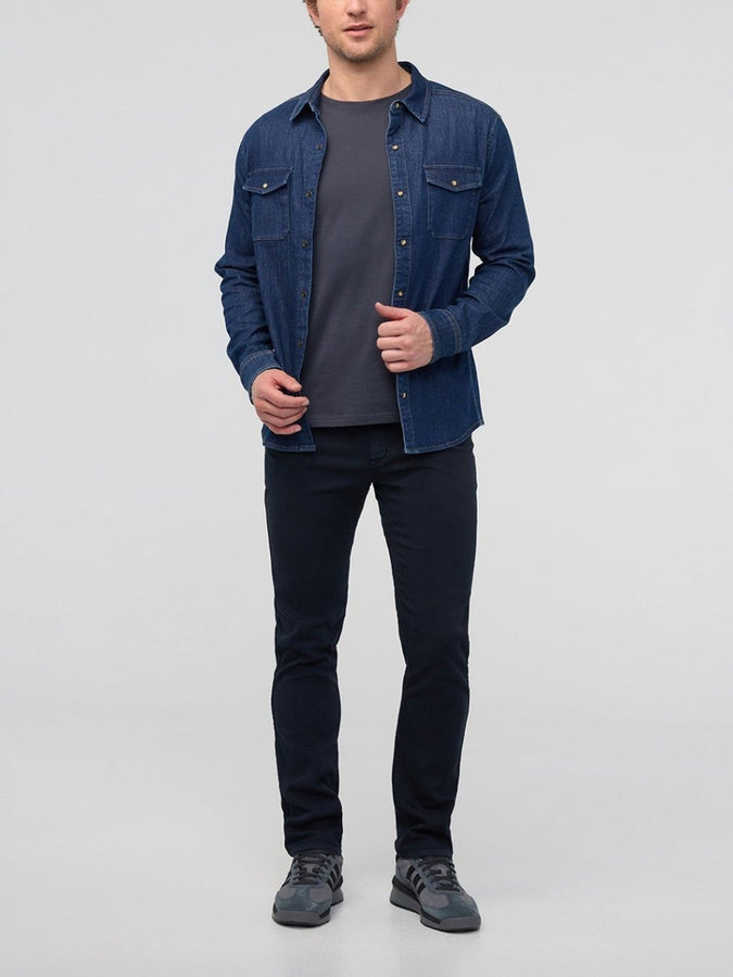 Duer No Sweat Slim Straight Navy Pants Spring 2026 | NAVY (NVY)