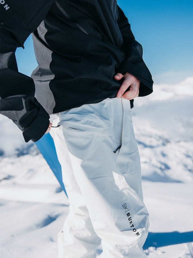 Burton [ak] Cyclic GORE‑TEX 2L Snowboard Pants 2024 | STOUT WHITE (100)