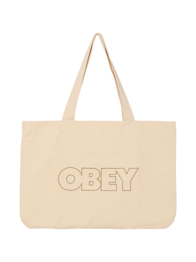 Obey Outline Canvas Tote Bag | NATURAL (NAT)